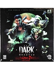 gra planszowa Dark Quest z bohaterami fantasy i potworami