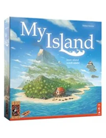 gra My Island z tropikalną wyspą i budowaniem